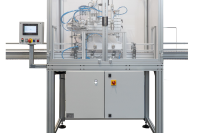 Macchina inseritrice spout