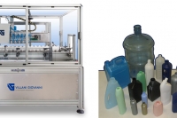 Sistema di prova tenuta flaconi ad inseguimento