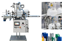 SISTEMI DI PROVA TENUTA FLACONI LINEARI (per capacità da 0 a 220 lt)